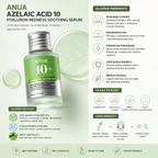 Anua Azelaic Acid 10 Hyaluron Serum with azelaic acid and hyaluronic acid
