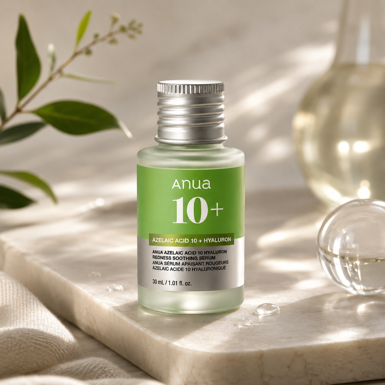 Anua Azelaic Acid 10 Hyaluron Serum for redness and sensitive skin
