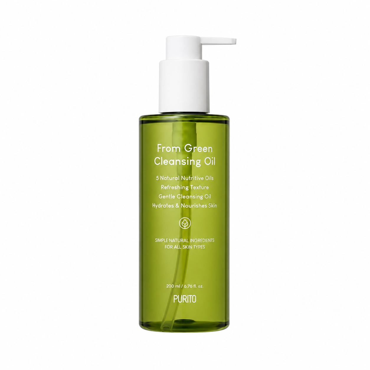 Purito From Green Cleansing Oil 200ml - Korean Cleansing Oil