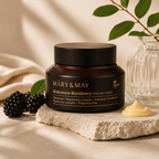 MARY & MAY Idebenone Blackberry Intense Cream sa idebenonom, kupinom, ceramidima i pantenolom za hidrataciju i kožnu barijeru