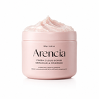 ARENCIA Fresh Cloud Scrub Geranium & Primrose 260g Korean facial scrub