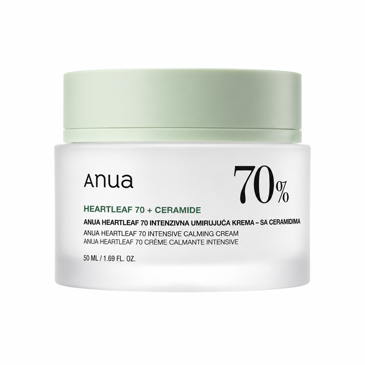 ANUA Heartleaf 70 Intenzivna umirujuća krema sa ceramidima 50 ml