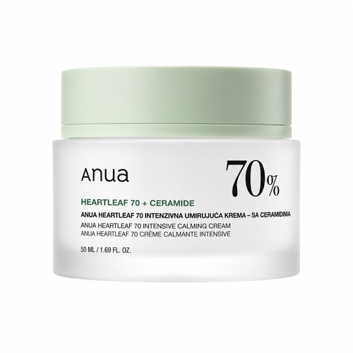 ANUA Heartleaf 70 Intenzivna umirujuća krema sa ceramidima 50 ml
