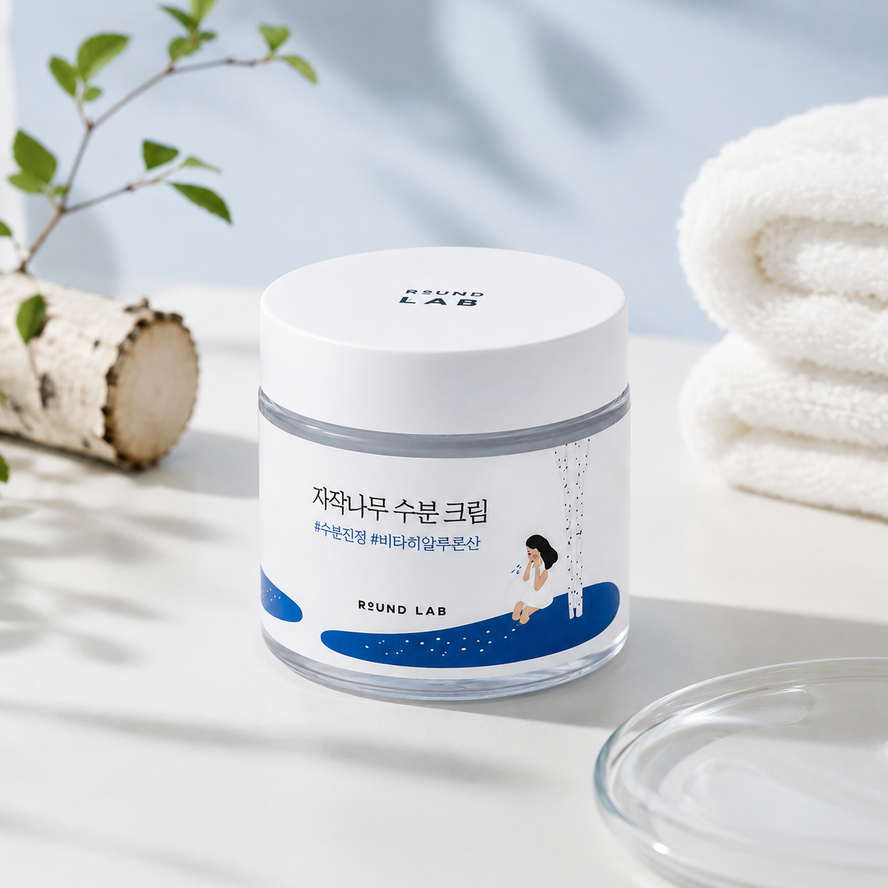 ROUND LAB Birch Juice Moisturizing Cream 80 ml – svakodnevna hidratantna njega za sve tipove kože