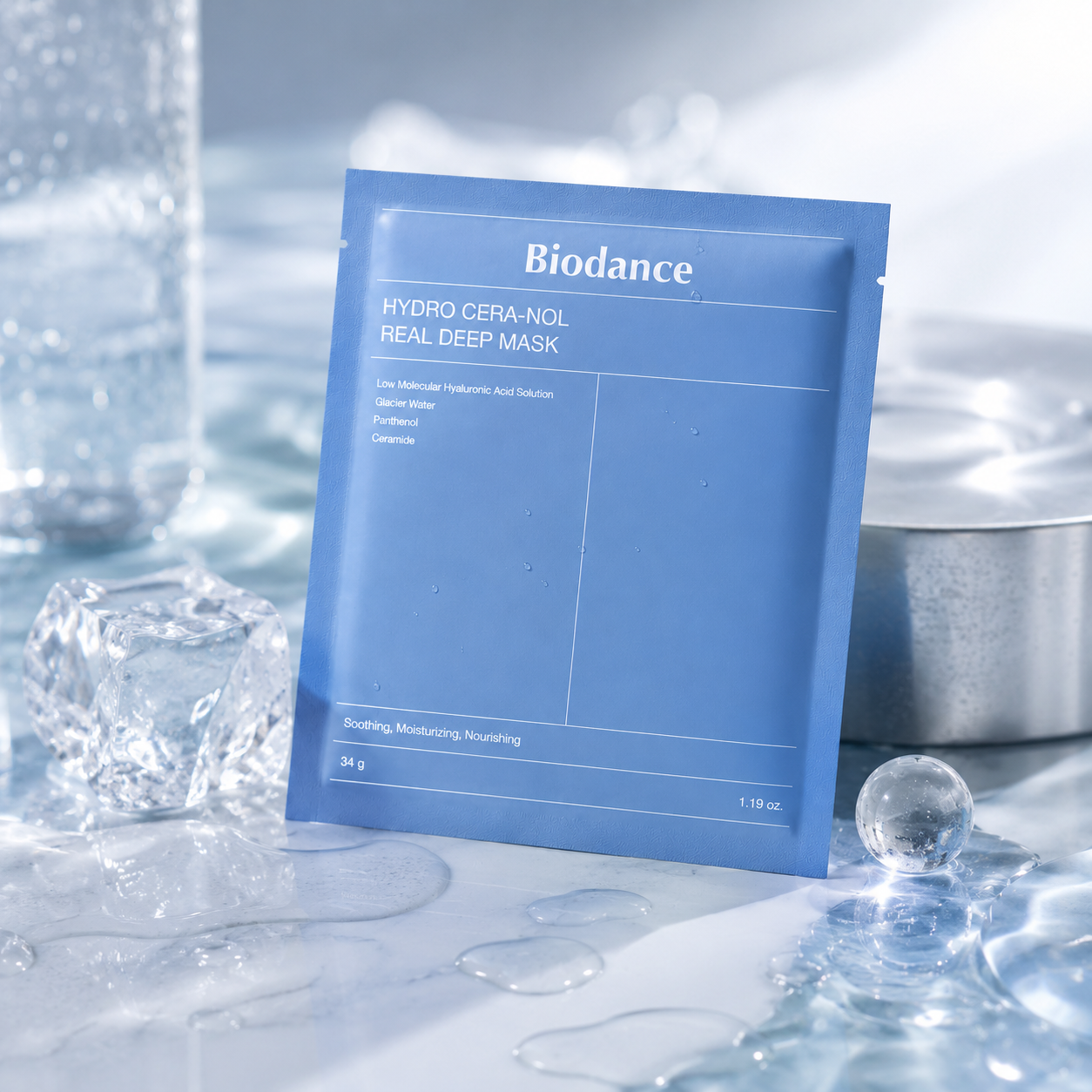 Biodance Hydro Cera-Nol Real Deep hydrogel face mask for hydrated and soothed skin
