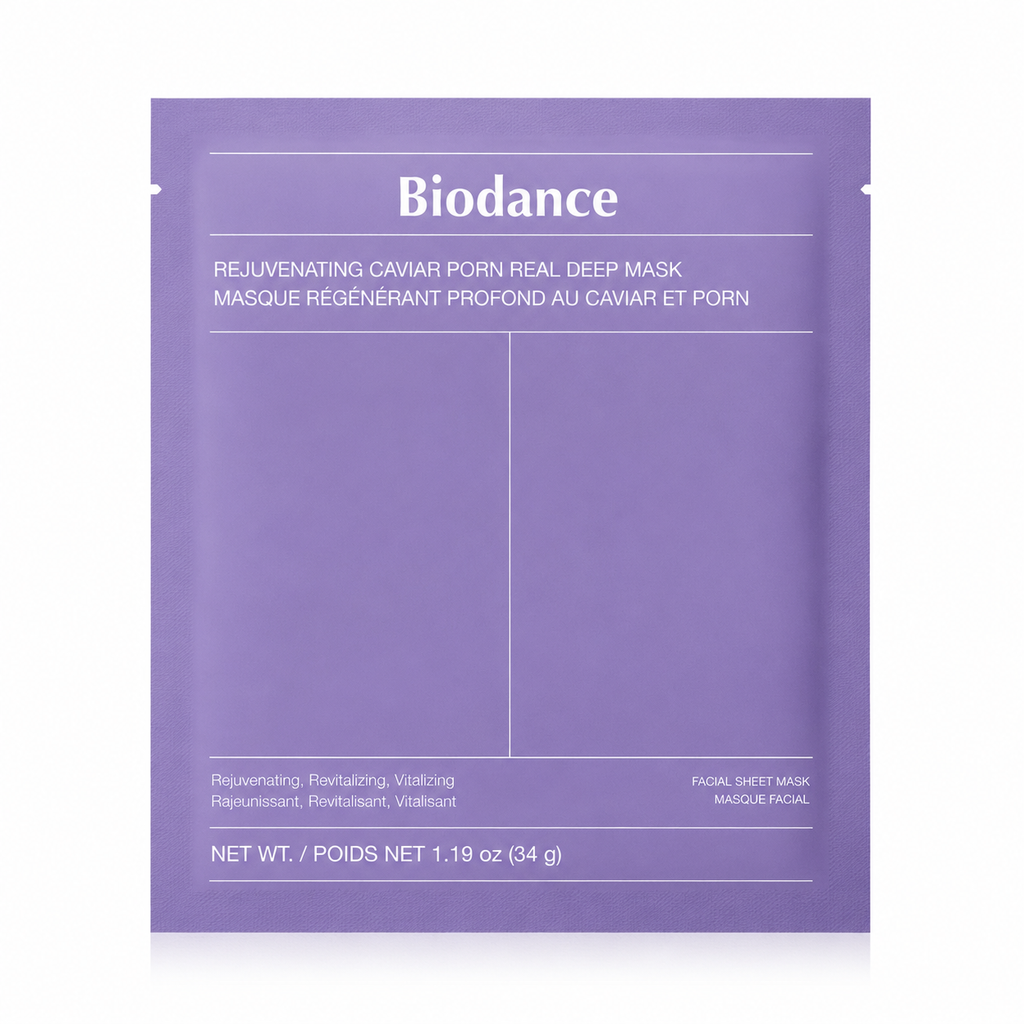 Biodance Rejuvenating Caviar PDRN Real Deep Mask 34g Korean hydrogel face mask