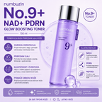numbuzin No.9+ NAD+ PDRN Glow Boosting Toner 150 ml za hidrataciju i blistav izgled kože