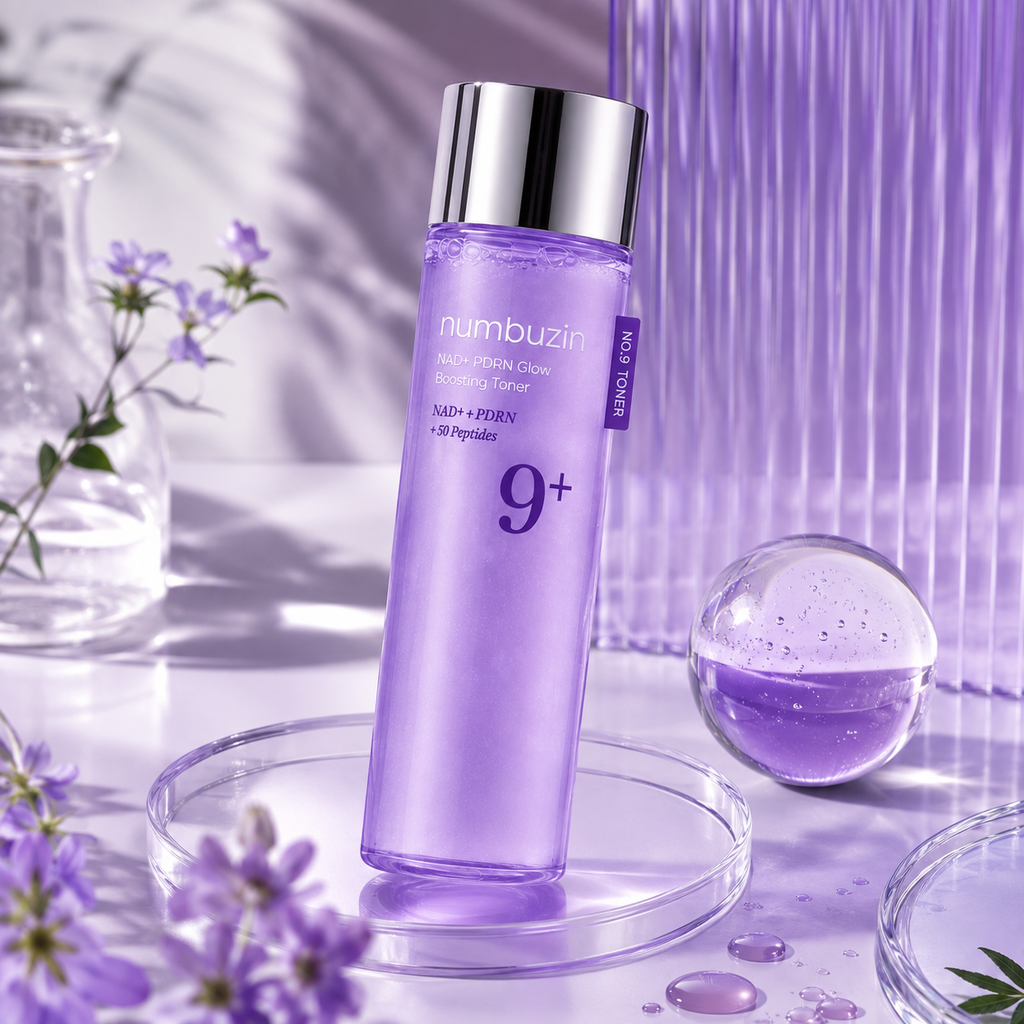 numbuzin No.9+ NAD+ PDRN Glow Boosting Toner 150 ml za zaglađeniji, elastičniji i svježiji izgled kože