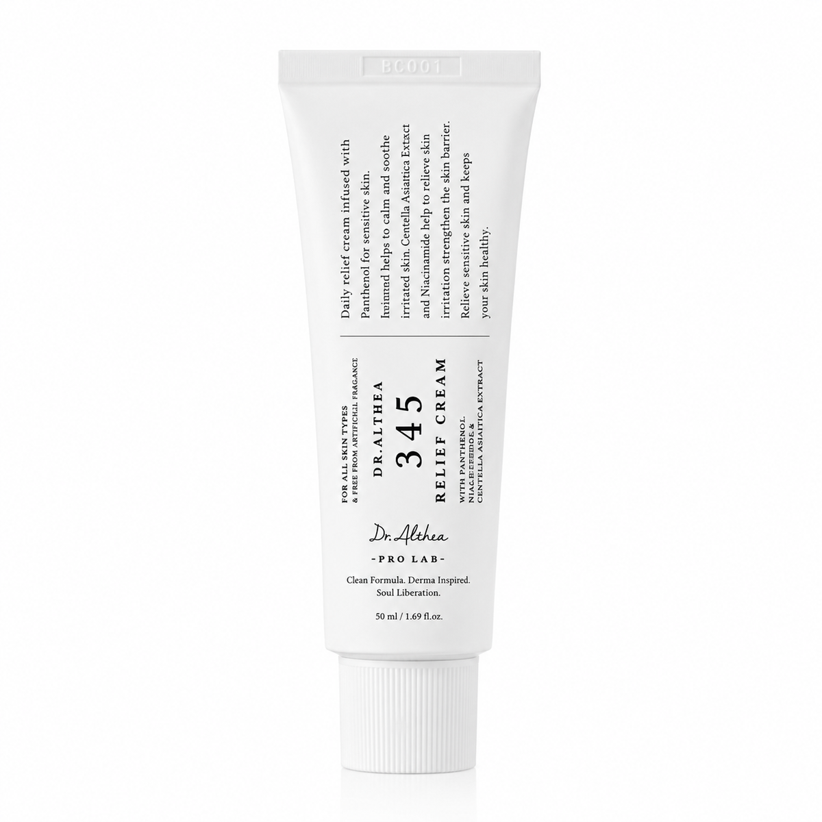 Dr. Althea 345 Relief Cream 50ml Korean calming face cream