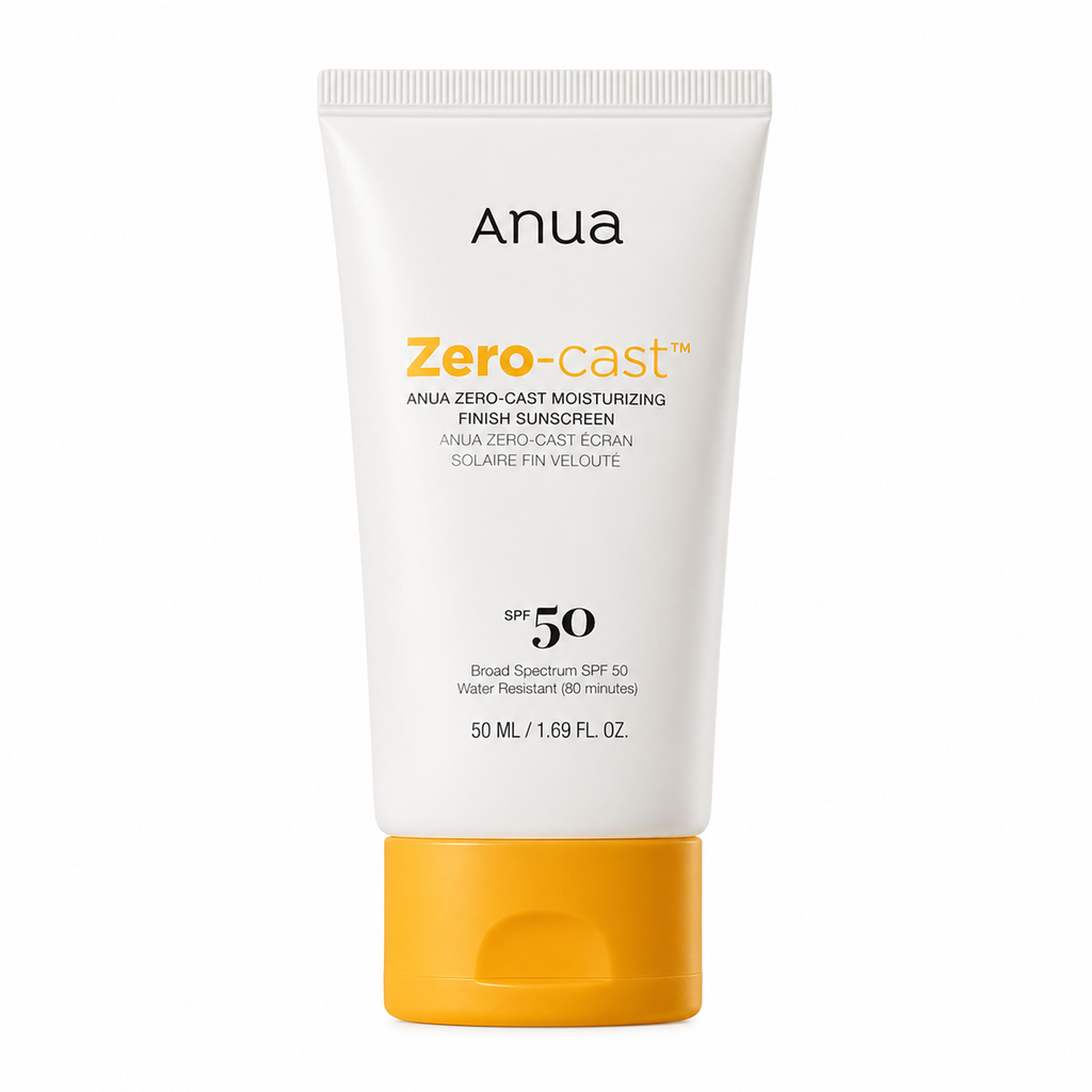 Anua Zero-Cast Moisturizing Finish Sunscreen SPF50 50ml krema za zaštitu od sunca