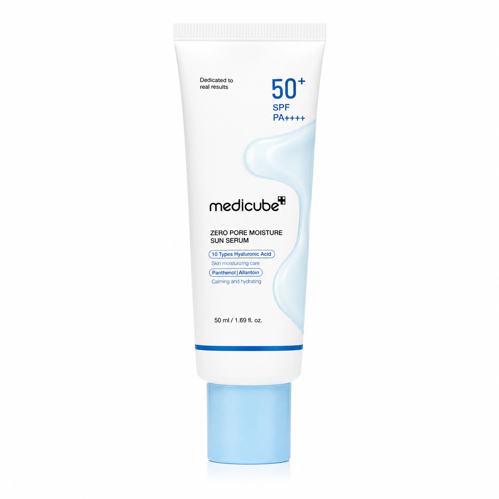 Medicube Zero Pore Moisture Sun Serum SPF50+ PA++++ 50 ml za svakodnevnu zaštitu od sunca