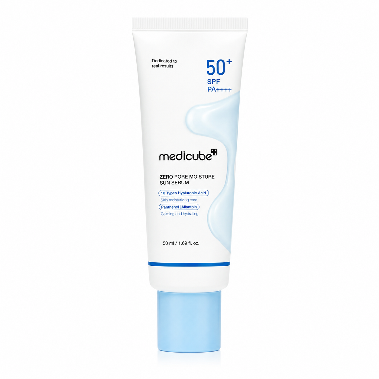 Medicube Zero Pore Moisture Sun Serum SPF50+ PA++++ 50 ml za svakodnevnu zaštitu od sunca